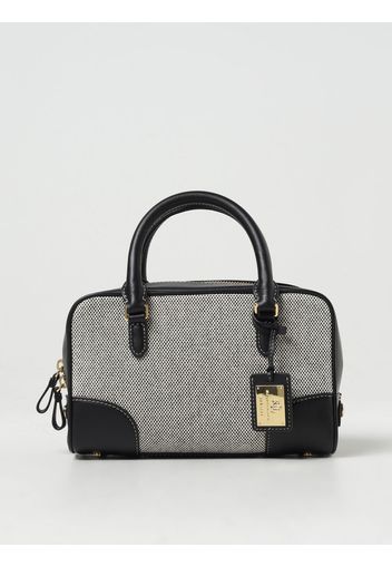 Borsa Lauren Ralph Lauren in canvas e pelle