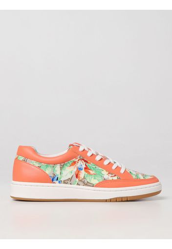 Sneakers Lauren Ralph Lauren in pelle e tessuto