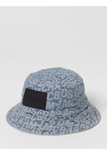 Cappello Little Marc Jacobs in denim con logo jacquard