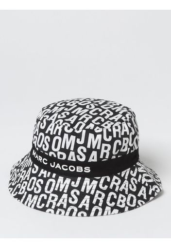 Cappello Little Marc Jacobs in cotone con logo all over