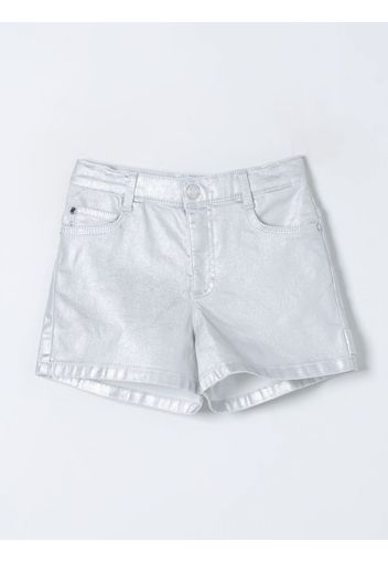 Pantaloncino Little Marc Jacobs in tessuto laminato