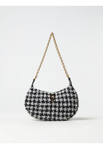 Borsa Liu Jo in tweed con monogram metallico