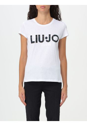 T-shirt Liu Jo in jersey con logo 1995