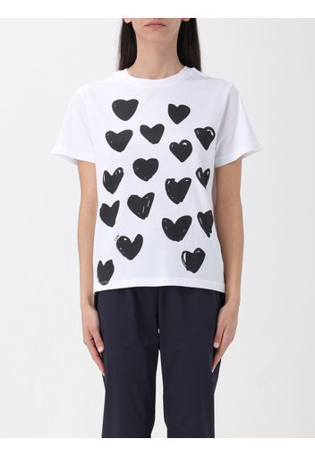 T-shirt Liviana Conti in cotone con stampa cuore