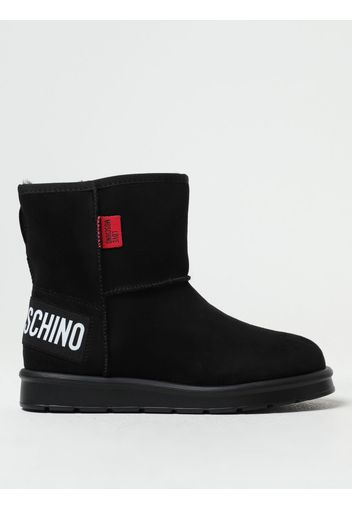 Stivaletto Love Moschino in pelle sintetica scamosciata