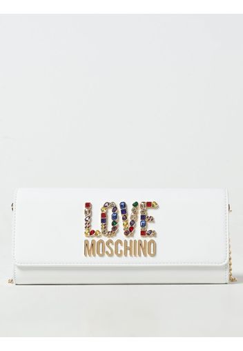 Clutch Love Moschinoin pelle sintetica