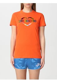 T-shirt Love Moschino in cotone con logo