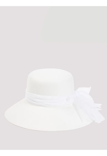 Cappello MAISON MICHEL Donna colore Bianco
