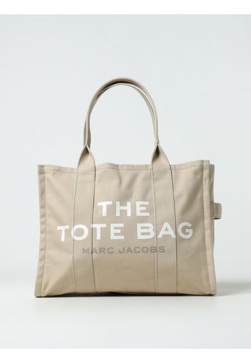 Borsa The Large Tote Bag Marc Jacobs in canvas con logo jacquard