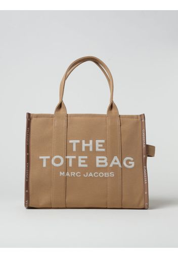 Borsa The Large Tote Bag Marc Jacobs in canvas con logo jacquard