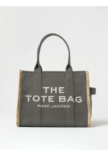 Borsa The Large Tote Bag Marc Jacobs in canvas con logo jacquard