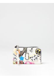 Portacarte di credito The Sticker Utility Snapshot Marc Jacobs in pelle stampata
