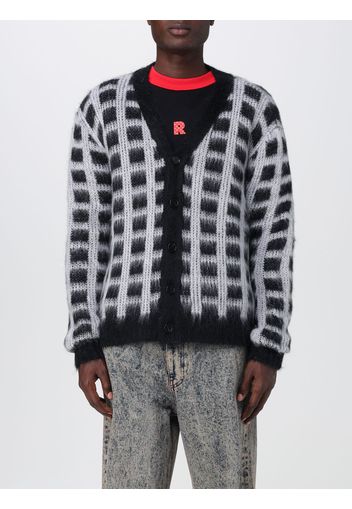 Cardigan Marni in misto mohair a quadri