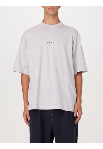 T-shirt oversize con mini logo Marni