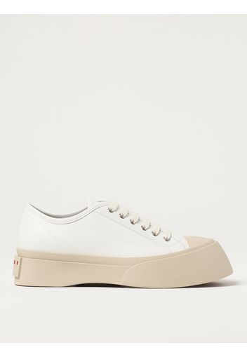 Sneakers Pablo Marni in pelle con logo ricamato