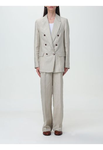 Blazer Grifoni in misto lino