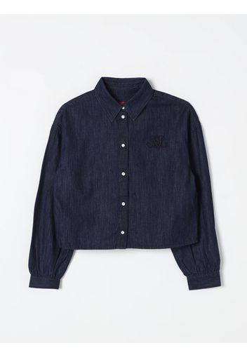 Camicia MAX & CO. KID Bambino colore Denim