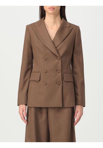 Blazer Max Mara in flanella di lana e cashmere