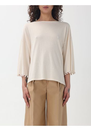 Maglia Max Mara in cotone con pompon