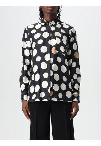 Camicia a pois Max Mara in seta