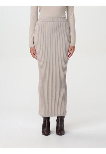 Gonna longuette Max Mara in misto cashmere