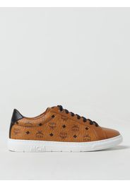 Sneakers Mcm in pelle con stampa logo