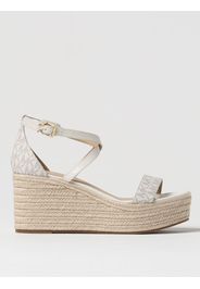 Espadrillas Serena Michael Michael Kors in tessuto spalmato con zeppa