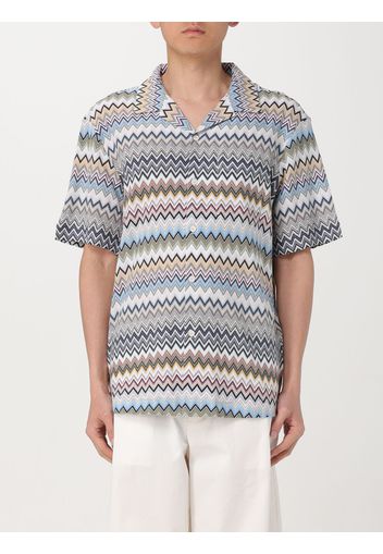 Camicia Missoni in cotone con motivo zig-zag