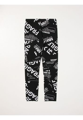 Leggings Mm6 Maison Margiela con logo all over