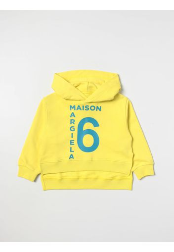 Felpa MM6 Maison Margiela con big logo