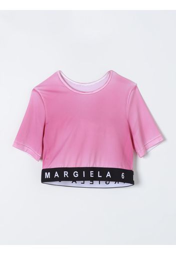 T-Shirt MM6 MAISON MARGIELA Bambino colore Rosa