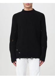 Maglione MM6 Maison Margiela in cotone distressed