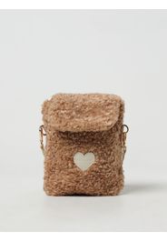 Borsa Monnalisa in shearling sintetico