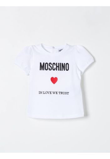 T-Shirt MOSCHINO BABY Bambino colore Bianco