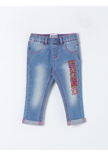 Pantalone MOSCHINO BABY Bambino colore Denim