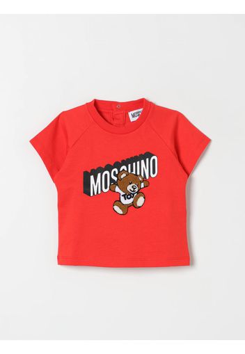 T-Shirt MOSCHINO BABY Bambino colore Rosso