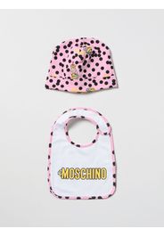 Set cappello + bavaglino Moschino Baby in cotone