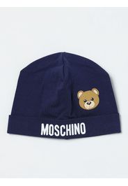 Cappello Moschino Baby in cotone con logo