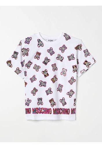 T-shirt Moschino Kid con stampa bear