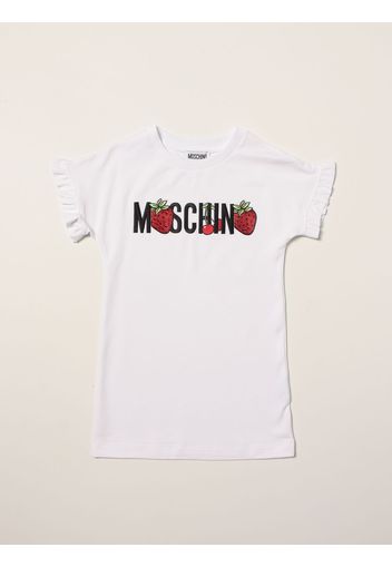 Abito Moschino Kid con logo fragola