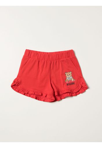 Shorts jogging Moschino Kid con teddy