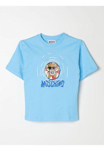 T-Shirt MOSCHINO KID Bambino colore Blue