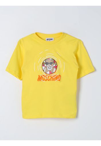 T-Shirt MOSCHINO KID Bambino colore Giallo