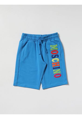 Pantaloncino MOSCHINO KID Bambino colore Azzurro