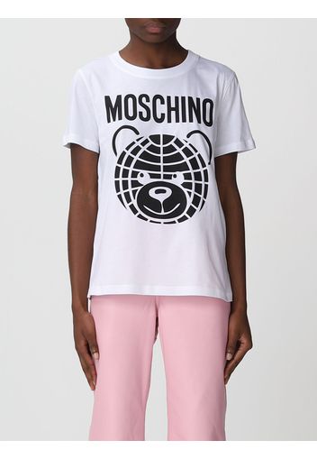 T-shirt Moschino Couture in cotone stampato