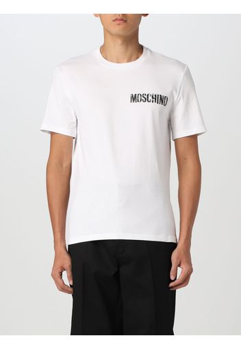 T-shirt Moschino Couture in cotone con logo stampato