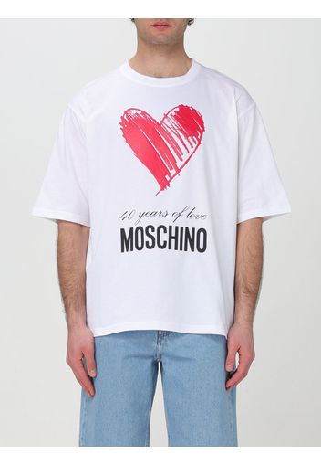 T-shirt Moschino Couture in cotone con stampa