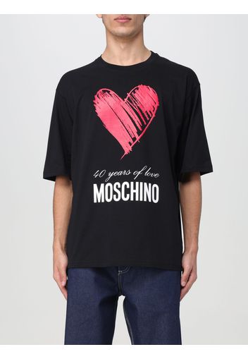 T-shirt Moschino Couture in cotone con stampa