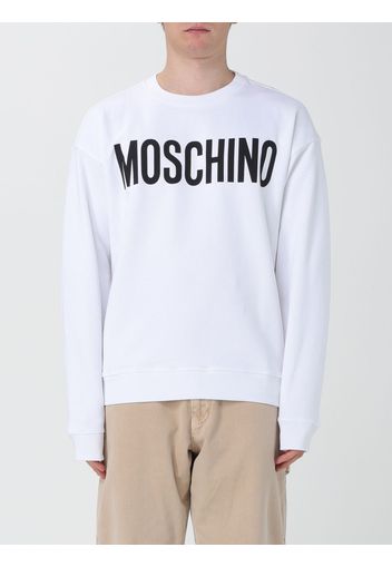 Felpa MOSCHINO COUTURE Uomo colore Bianco