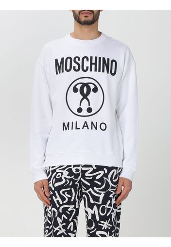 Felpa MOSCHINO COUTURE Uomo colore Bianco